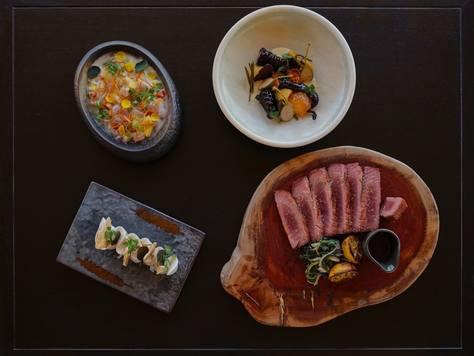 Amar menu dishes