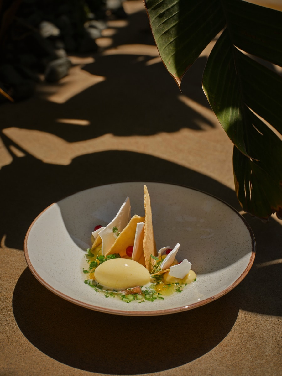 Amar plated dish